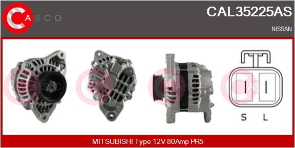 CASCO Ģenerators CAL35225AS