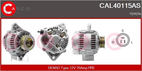 CASCO Ģenerators CAL40115AS
