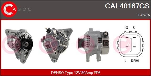 CASCO Ģenerators CAL40167GS