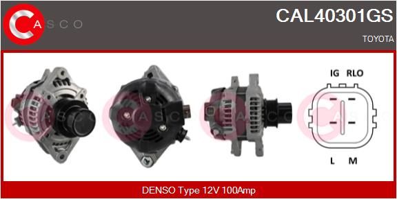 CASCO Ģenerators CAL40301GS