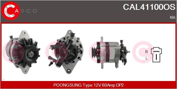 CASCO Генератор CAL41100OS