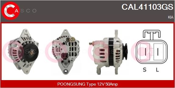 CASCO Ģenerators CAL41103GS