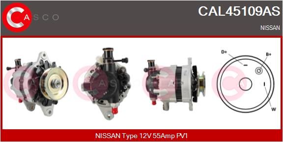 CASCO Ģenerators CAL45109AS