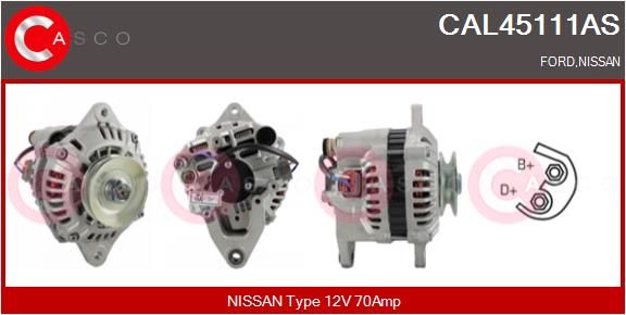 CASCO Ģenerators CAL45111AS