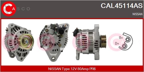 CASCO Ģenerators CAL45114AS