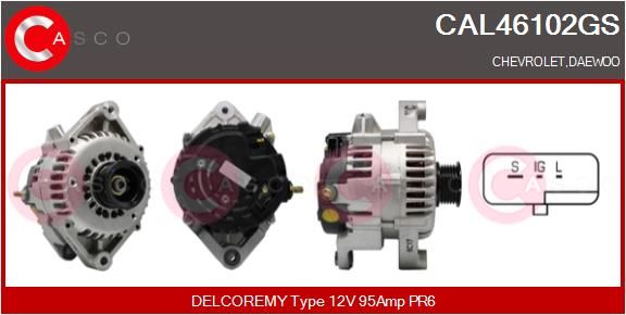 CASCO Ģenerators CAL46102GS