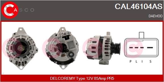 CASCO Ģenerators CAL46104AS