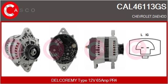 CASCO Ģenerators CAL46113GS
