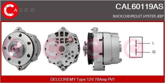 CASCO Генератор CAL60119AS