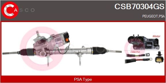 CASCO Stūres mehānisms CSB70304GS