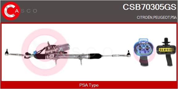 CASCO Stūres mehānisms CSB70305GS