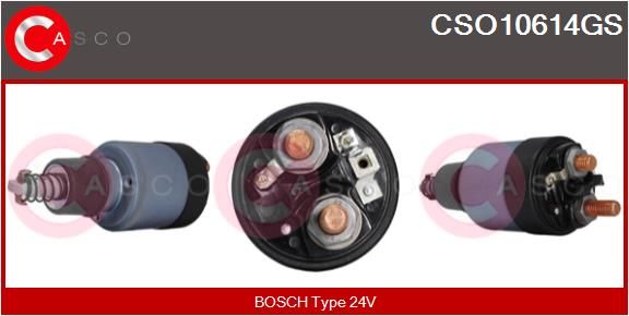 CASCO Тяговое реле, стартер CSO10614GS