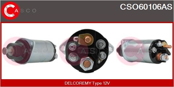 CASCO Тяговое реле, стартер CSO60106AS