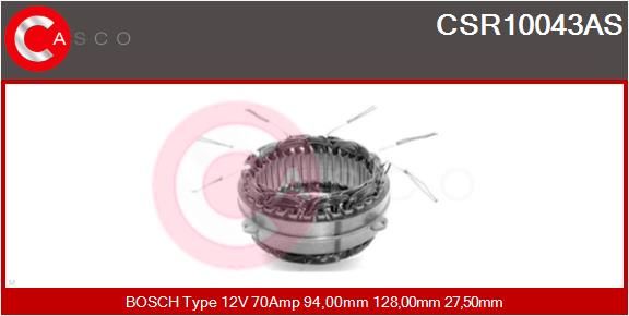 CASCO Stators, Ģenerators CSR10043AS