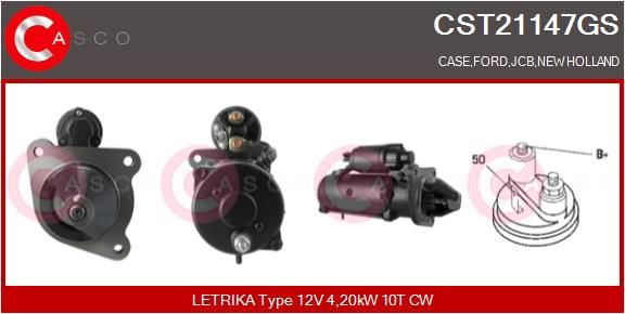 CASCO Стартер CST21147GS