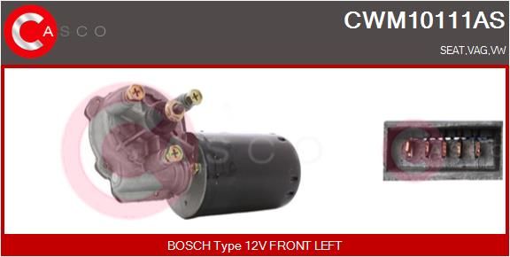 CASCO Stikla tīrītāju motors CWM10111AS