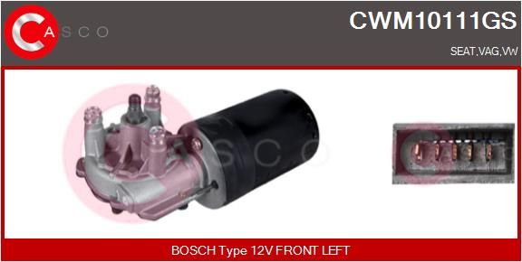 CASCO Stikla tīrītāju motors CWM10111GS