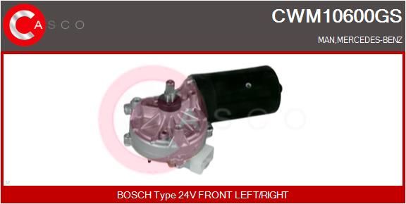 CASCO Stikla tīrītāju motors CWM10600GS