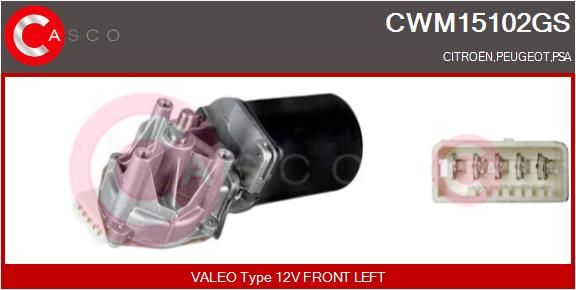 CASCO Stikla tīrītāju motors CWM15102GS