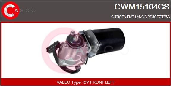 CASCO Stikla tīrītāju motors CWM15104GS
