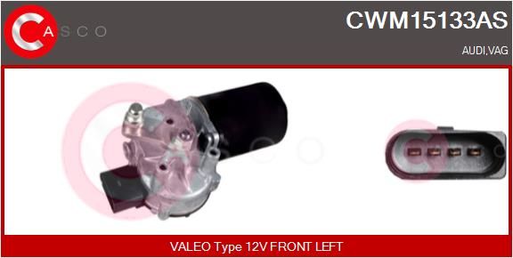 CASCO Двигатель стеклоочистителя CWM15133AS