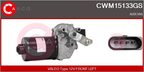 CASCO Двигатель стеклоочистителя CWM15133GS