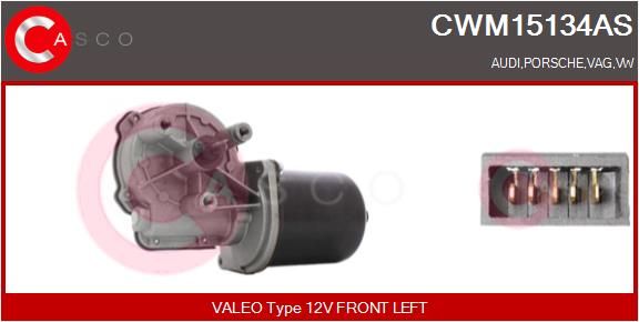 CASCO Двигатель стеклоочистителя CWM15134AS