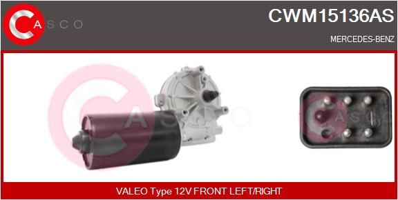 CASCO Stikla tīrītāju motors CWM15136AS