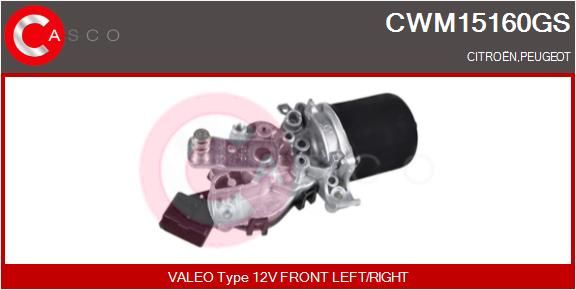 CASCO Stikla tīrītāju motors CWM15160GS