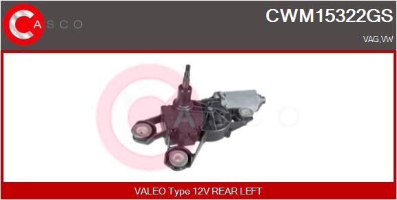 CASCO Stikla tīrītāju motors CWM15322GS