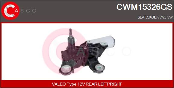 CASCO Stikla tīrītāju motors CWM15326GS