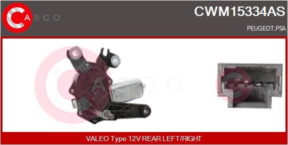 CASCO Stikla tīrītāju motors CWM15334AS