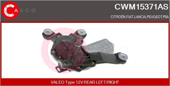 CASCO Двигатель стеклоочистителя CWM15371AS