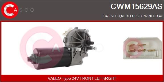 CASCO Stikla tīrītāju motors CWM15629AS