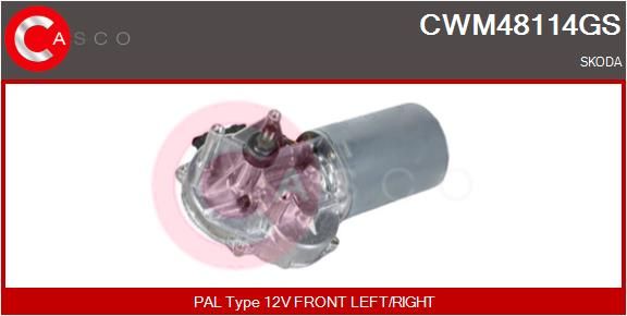 CASCO Stikla tīrītāju motors CWM48114GS