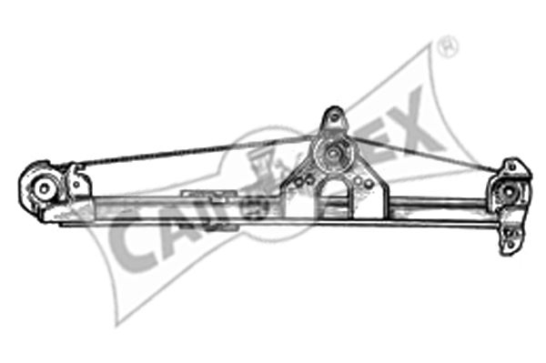 CAUTEX Stikla pacelšanas mehānisms 187044