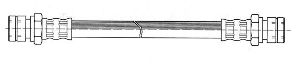 CEF Тормозной шланг 510281