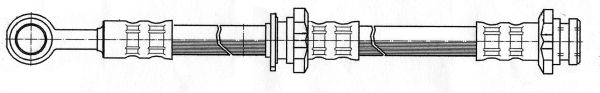 CEF Bremžu šļūtene 510625