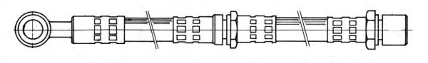 CEF Bremžu šļūtene 510771