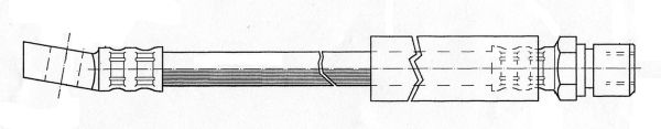 CEF Bremžu šļūtene 510860