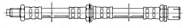 CEF Bremžu šļūtene 510864