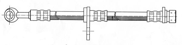 CEF Тормозной шланг 510887