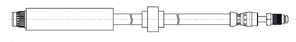 CEF Тормозной шланг 510897