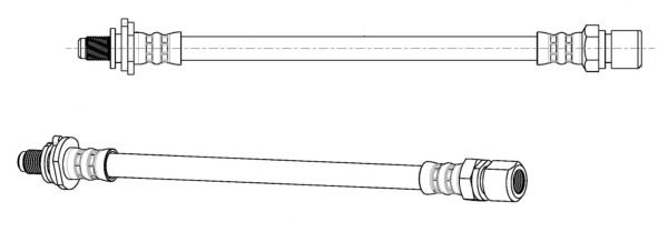 CEF Bremžu šļūtene 511044