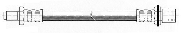 CEF Тормозной шланг 511167