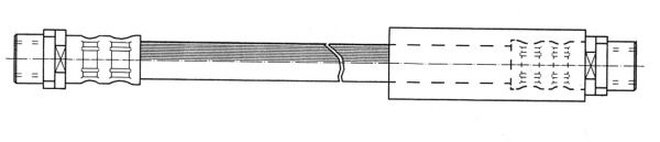 CEF Bremžu šļūtene 511180