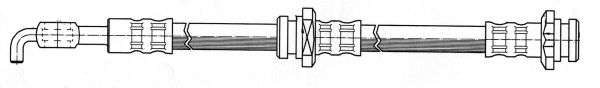 CEF Bremžu šļūtene 511308