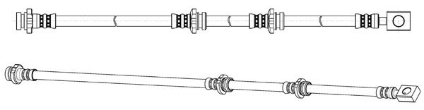 CEF Тормозной шланг 511325