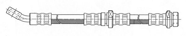 CEF Тормозной шланг 511360