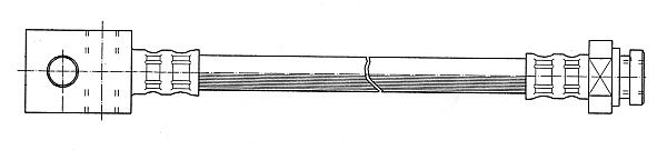 CEF Bremžu šļūtene 511526